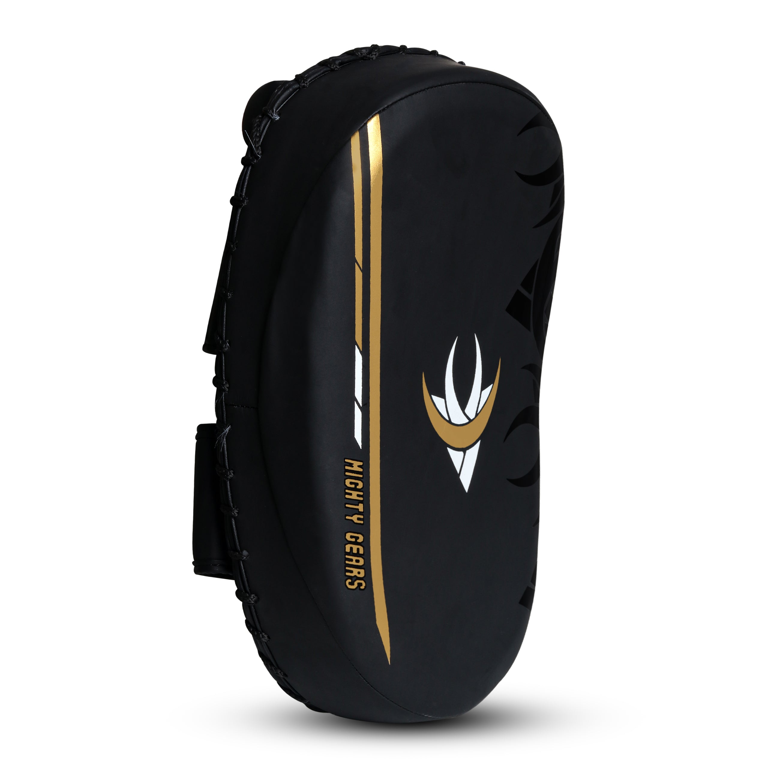 Mighty Gears Leather Thai Pads – Professional Kick Pads for Trainers & Fighters