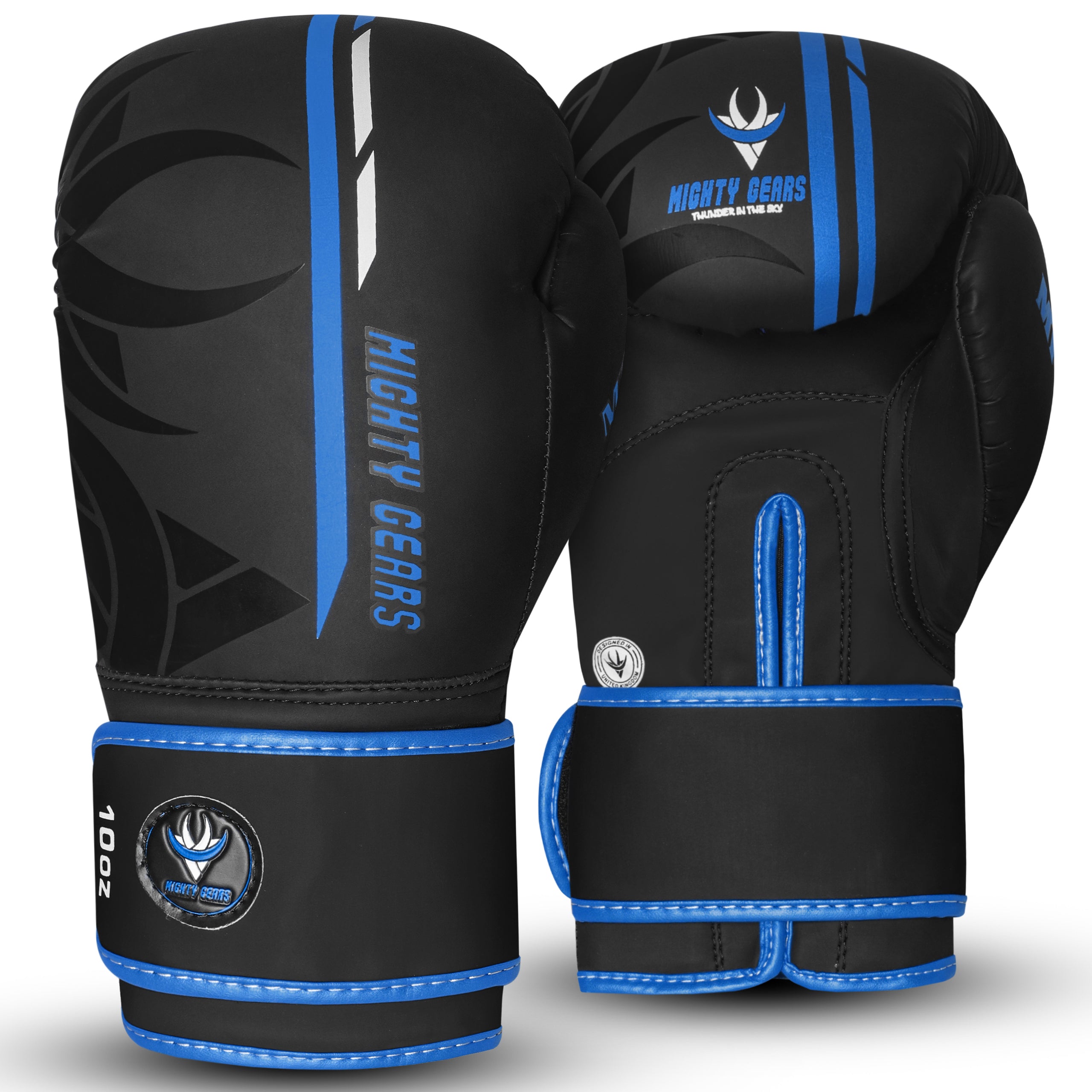 Mighty Gears Boxing Gloves – Premium PU Leather Training & Sparring Gear